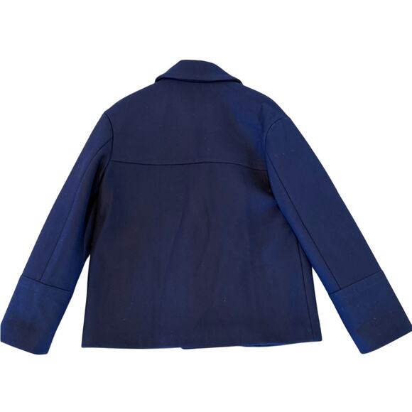J. Crew Navy Double-Breasted Women’s Peacoat - Size 6 - Picture 2 of 4